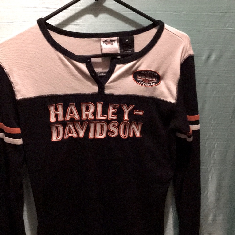Harley Davidson women’s long sleeve Shirt.